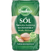 Sól Kłodawska drobna niejodowana 1,1kg SMAKOSZ